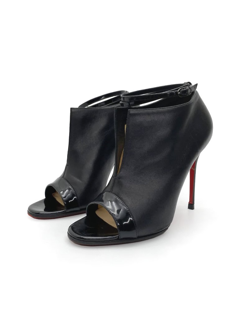 Louboutin Peep-Toe Heels - Us7.5 - Good Condition